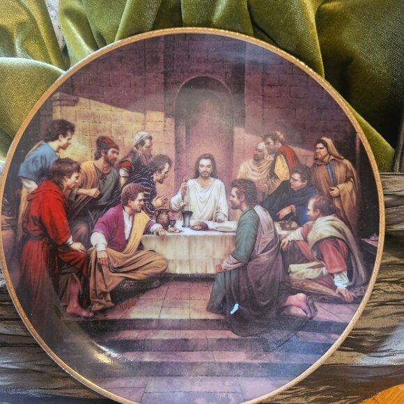The Last Supper Collector Plate by Lou Marchetti. Artaffects - Picture 1 of 2